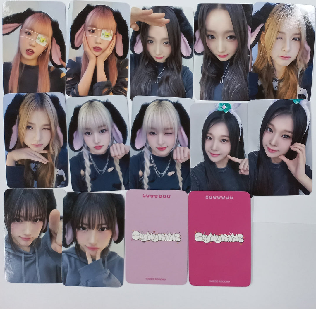 SAY MY NAME "SAY MY NAME" - Inside Record Fansign Event Photocard Round 3 [24.11.19]