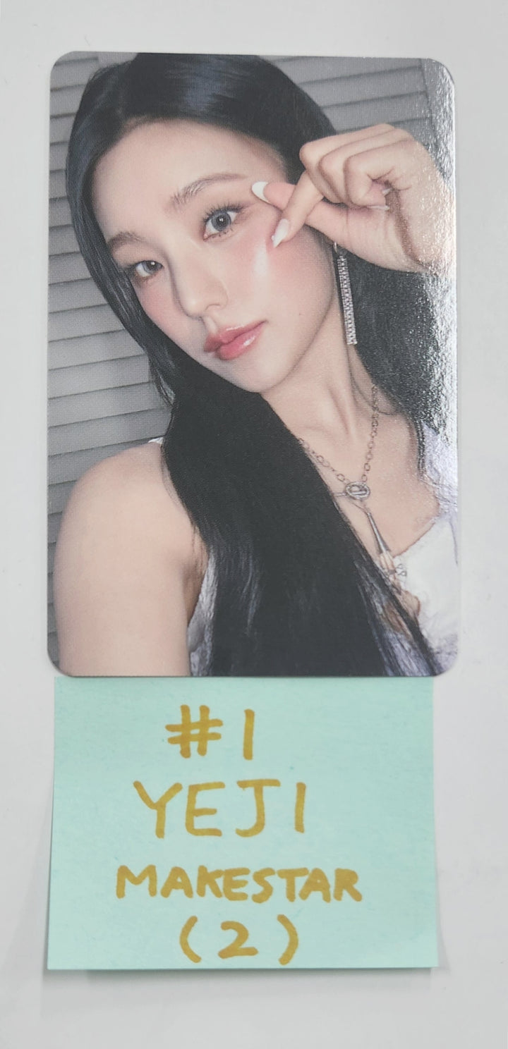 ITZY "Gold" - Makestar Fansign Event Photocard Round 7 [24.11.20]