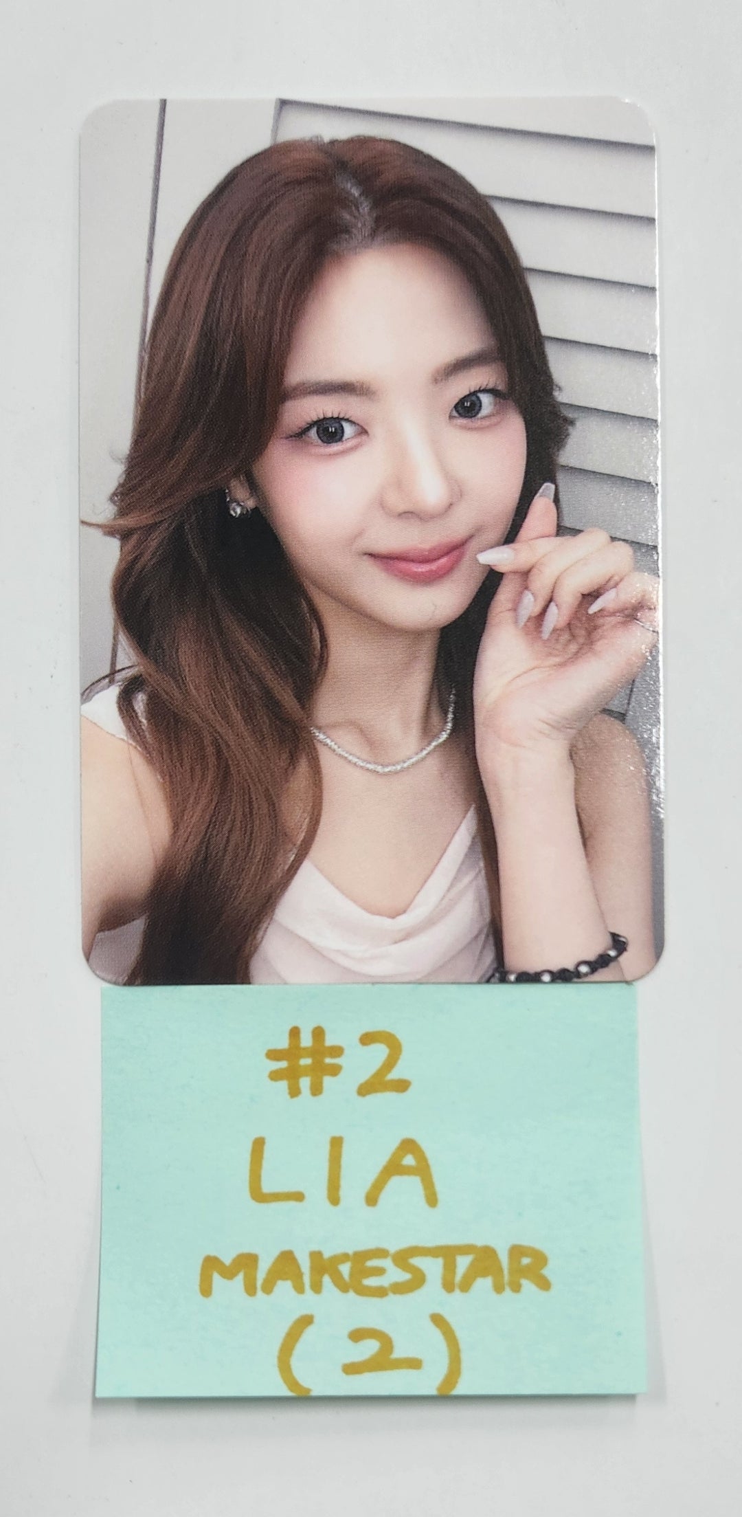 ITZY "Gold" - Makestar Fansign Event Photocard Round 7 [24.11.20]