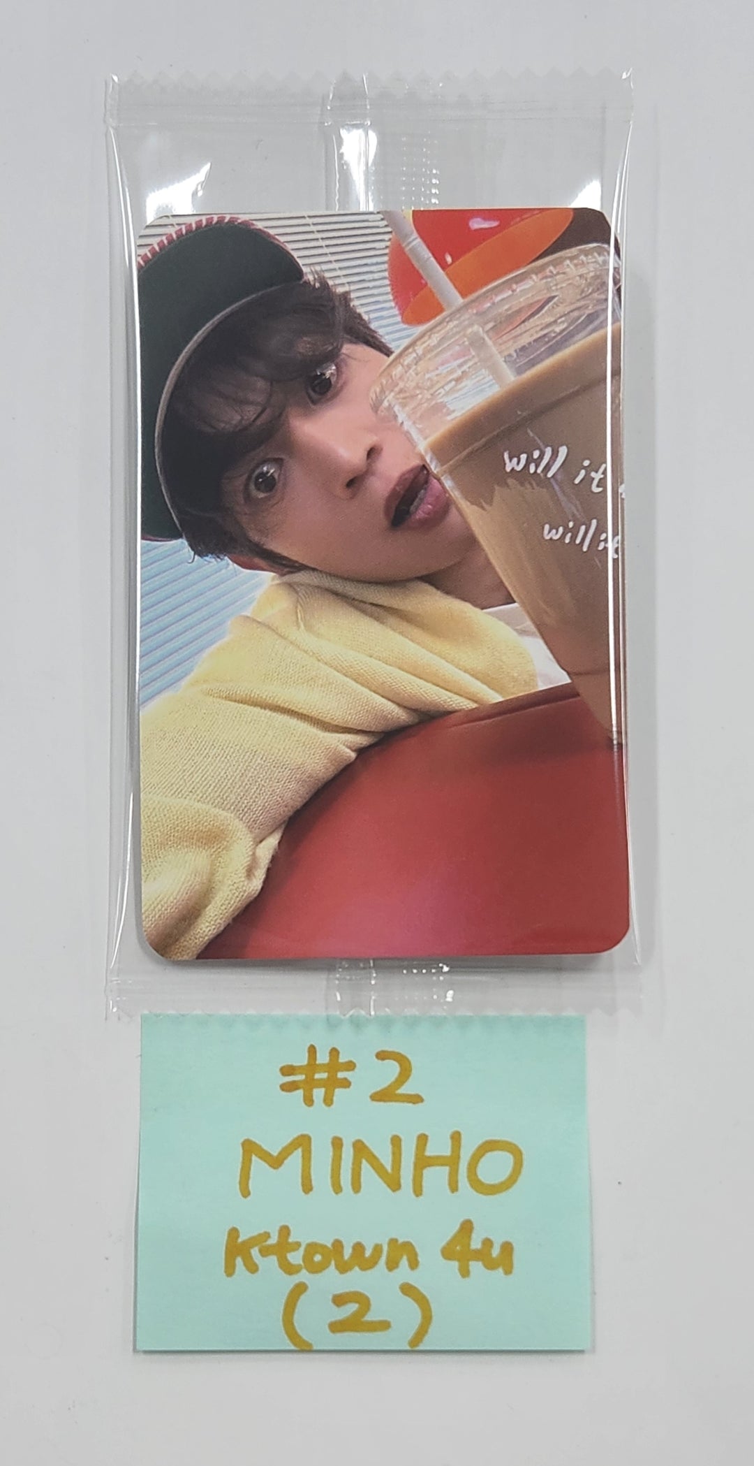 MINHO "CALL BACK" - Ktown4U Lucky Draw Event Photocard [Digipack Ver.] [24.11.20]