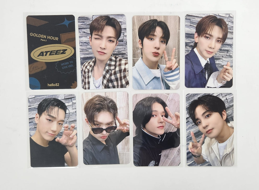 Ateez "GOLDEN HOUR : Part.2" - Hello82 Pre-Order Benefit Photocard [24.11.20]