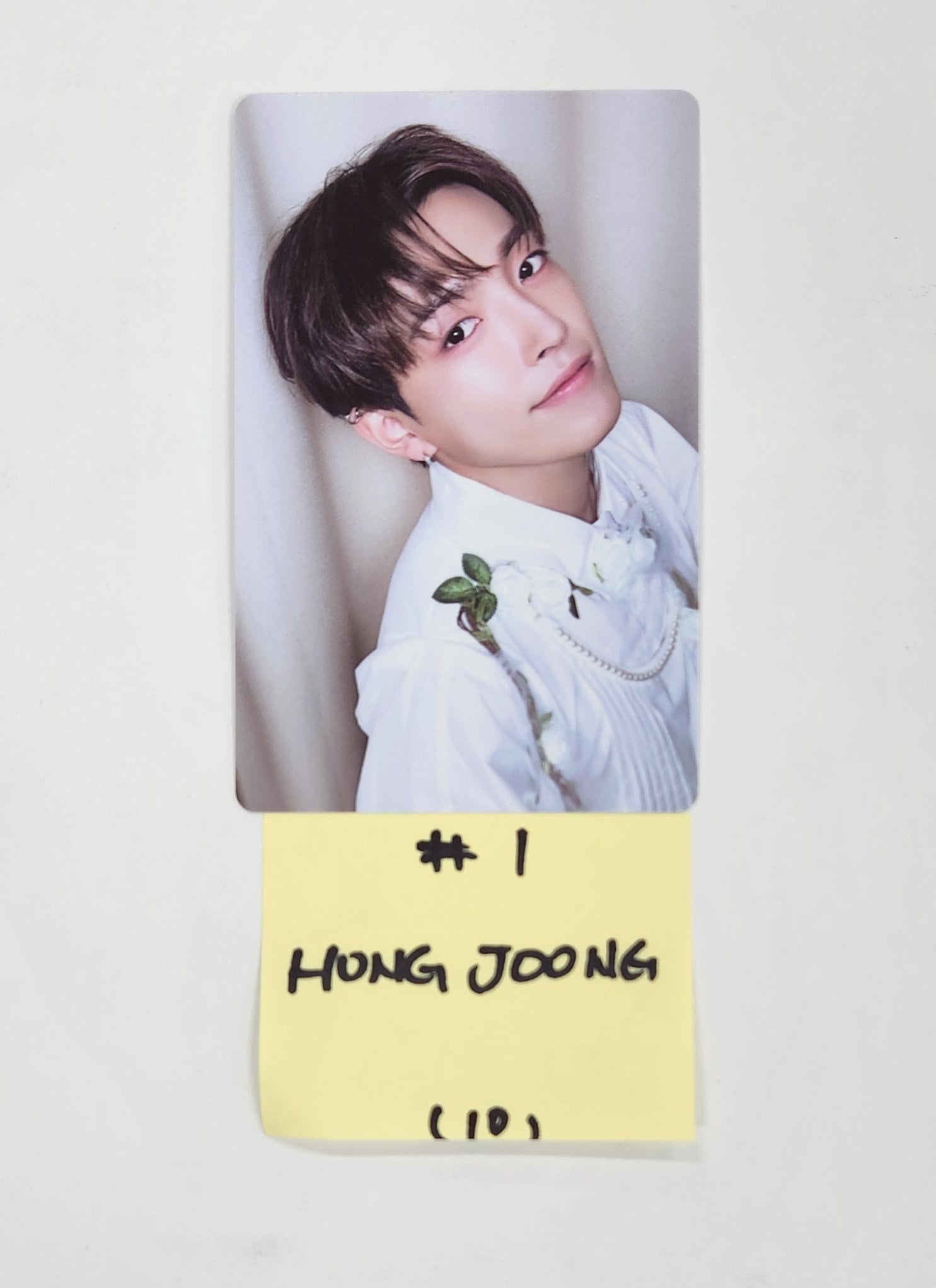 ATEEZ store OFFICIAL BROADCASTING 2nd WEEK YUNHO PHOTOCARD