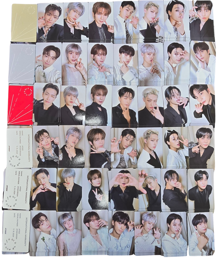 Ateez "GOLDEN HOUR : Part.2" - Official Photocard (1) [24.11.20]