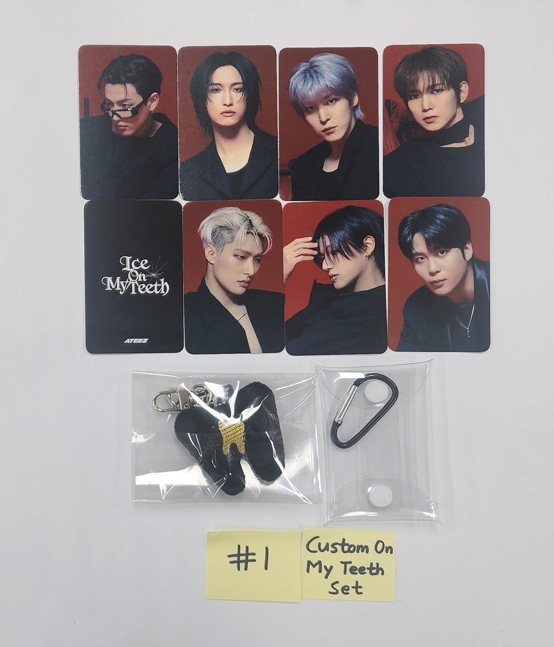 Ateez "GOLDEN HOUR : Part.2" Ice On My Teeth - Pop-Up Event Custom On My Teeth Set [24.11.21]