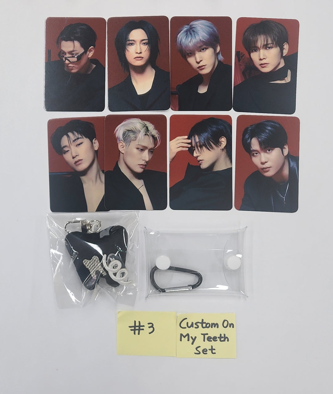 Ateez "GOLDEN HOUR : Part.2" Ice On My Teeth - Pop-Up Event Custom On My Teeth Set [24.11.21]