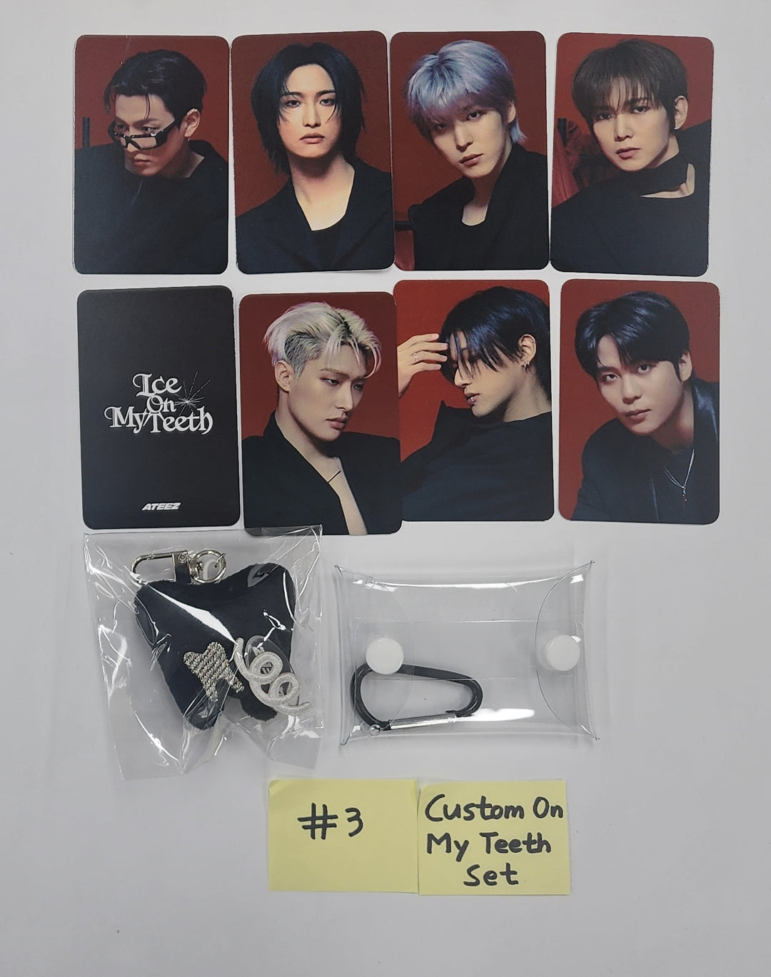 Ateez "GOLDEN HOUR : Part.2" Ice On My Teeth - Pop-Up Event Custom On My Teeth Set [24.11.21]