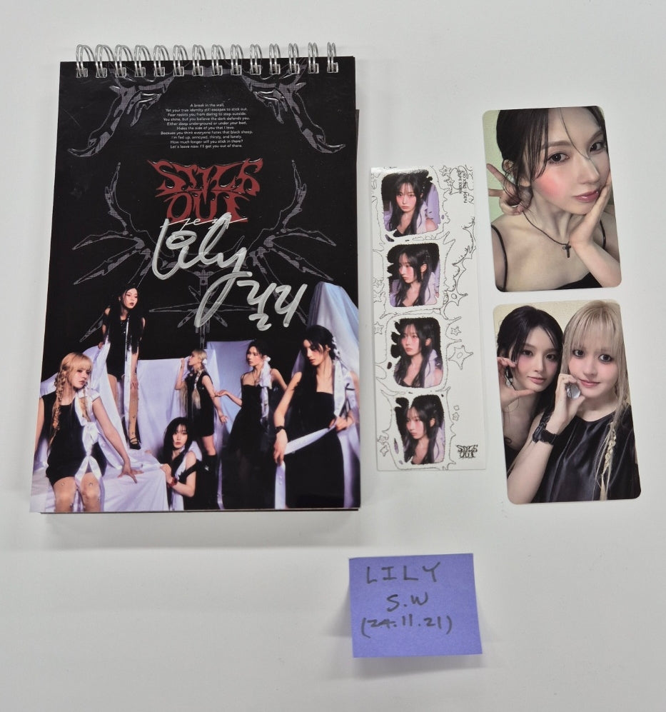 Lily (Of NMIXX) "Fe3O4: BREAK" - Hand Autographed(Signed) Album [24.11.21]