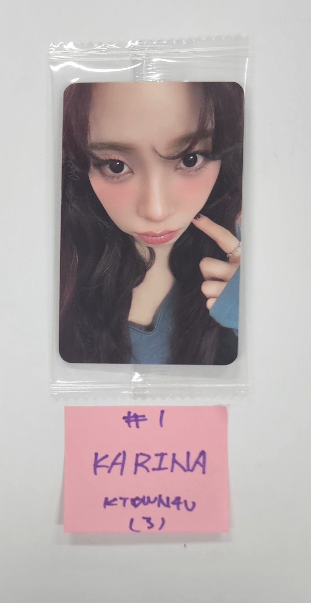 Aespa "Whiplash" - Ktown4U Fansign  Event Photocard Round 2 [24.11.22]