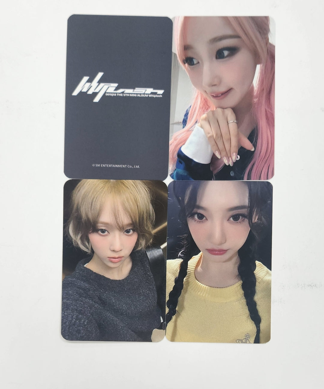 Aespa "Whiplash" - Jump Up Fansign  Event Photocard [24.11.22]