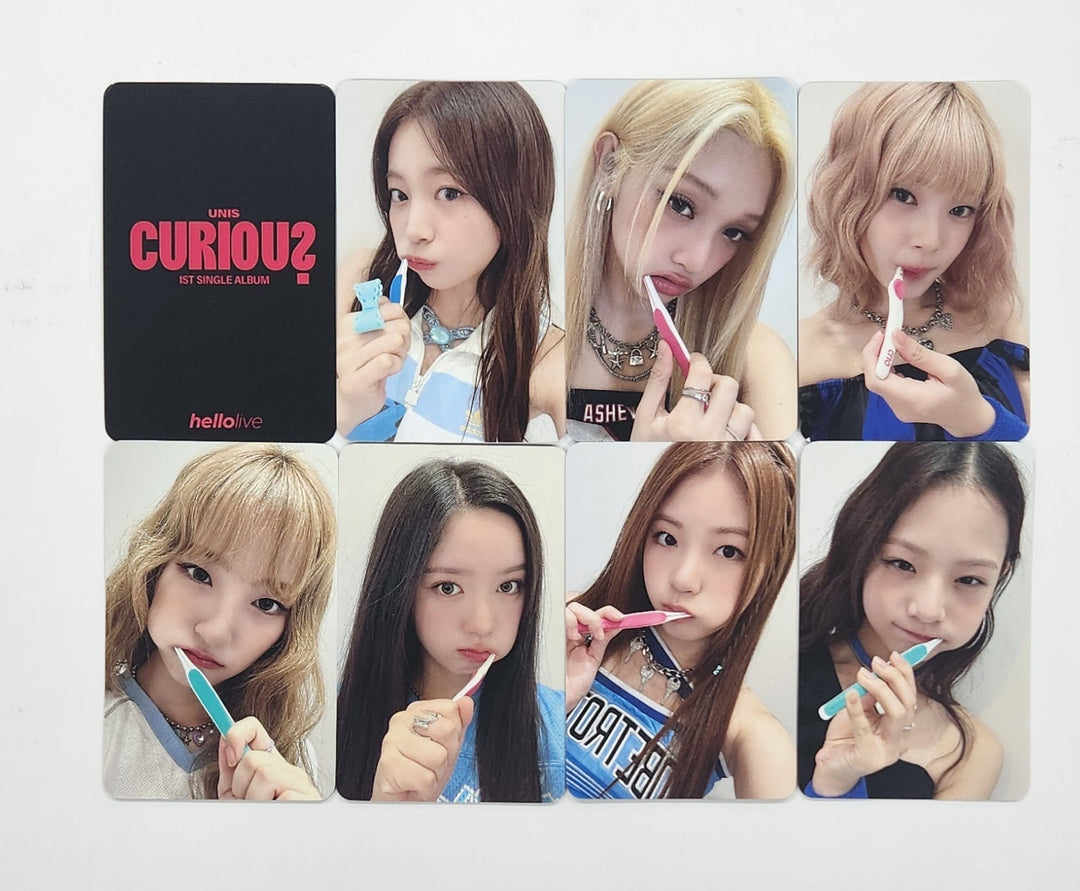 UNIS 'CURIOUS' - Hello Live Fansign Event Photocard Round 5 [24.11.22]