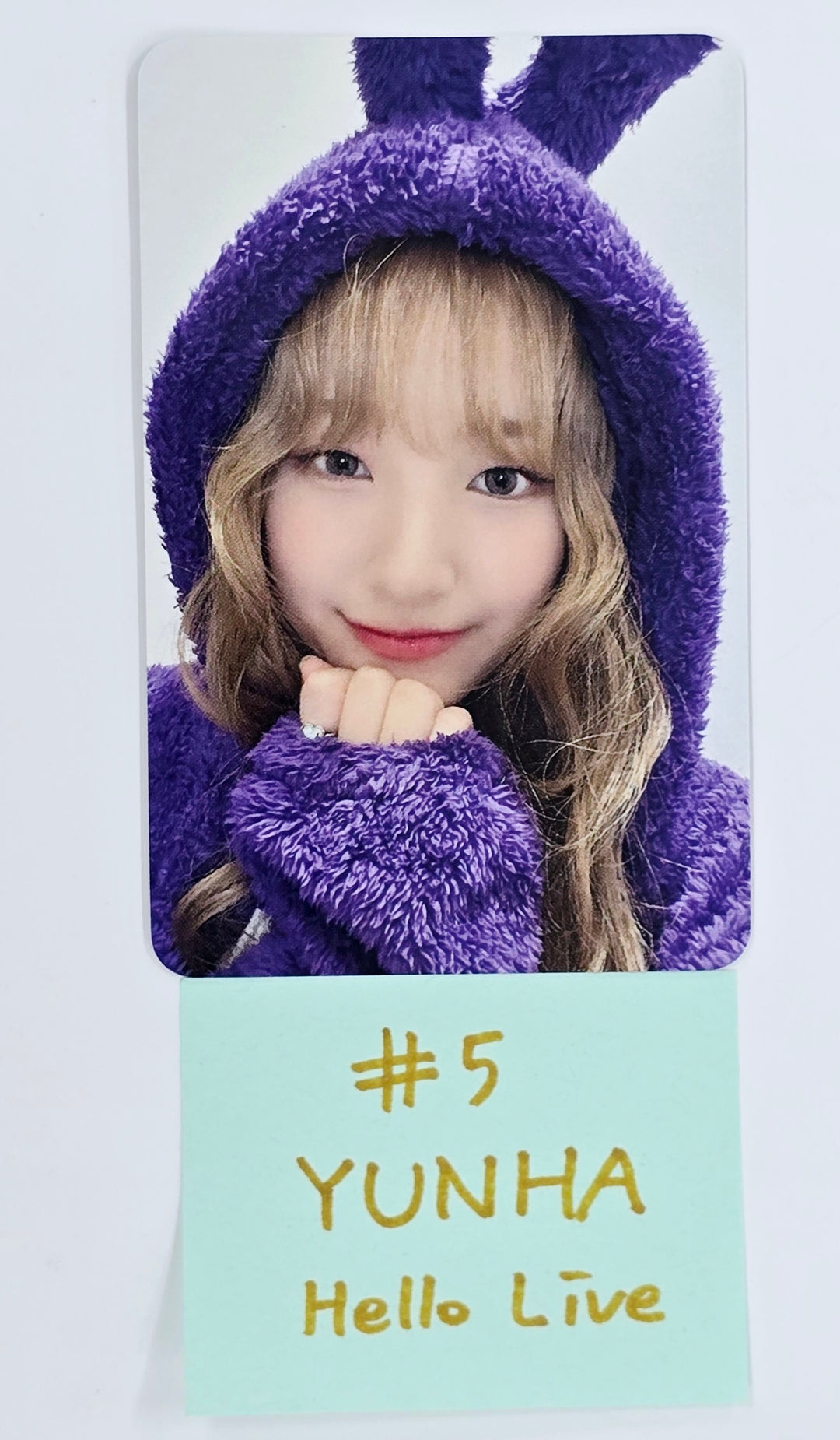 UNIS 'CURIOUS' - Hello Live Fansign Event Photocard Round 6 [24.11.25]