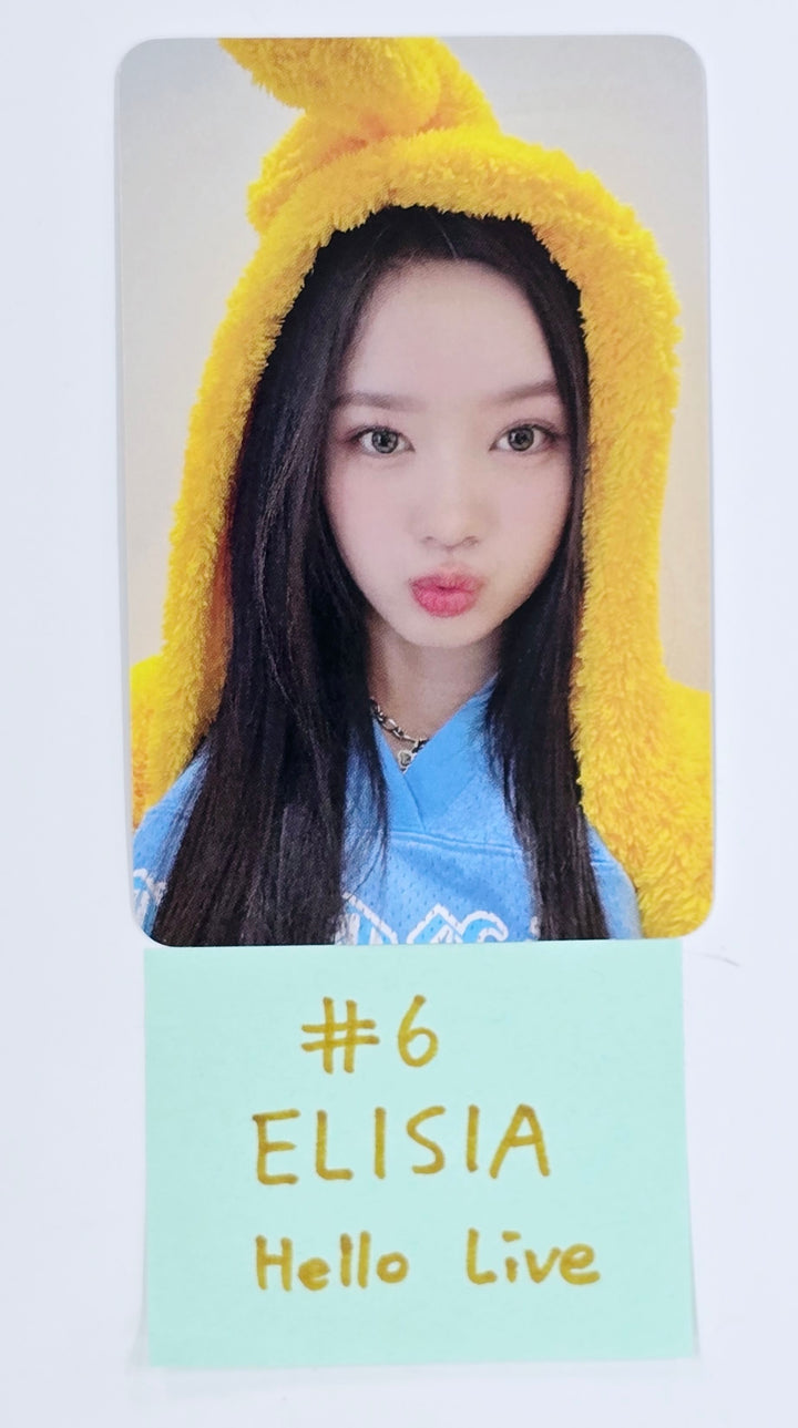 UNIS 'CURIOUS' - Hello Live Fansign Event Photocard Round 6 [24.11.25]