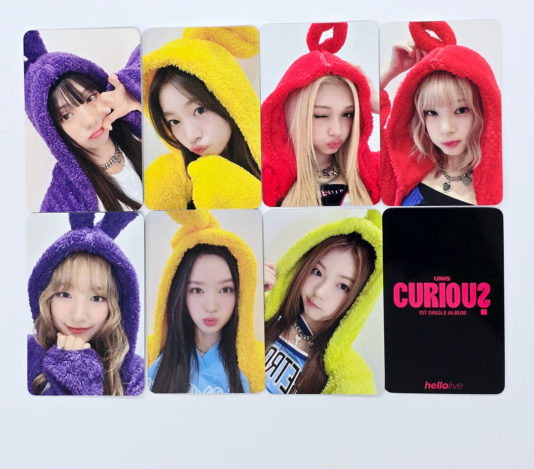 UNIS 'CURIOUS' - Hello Live Fansign Event Photocard Round 6 [24.11.25]