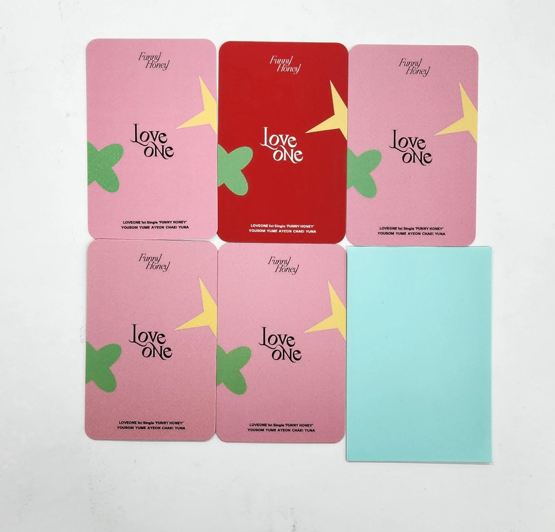 LOVEONE "FUNNY HONEY" - Hand Autographed(Signed) Photocard [24.11.25]