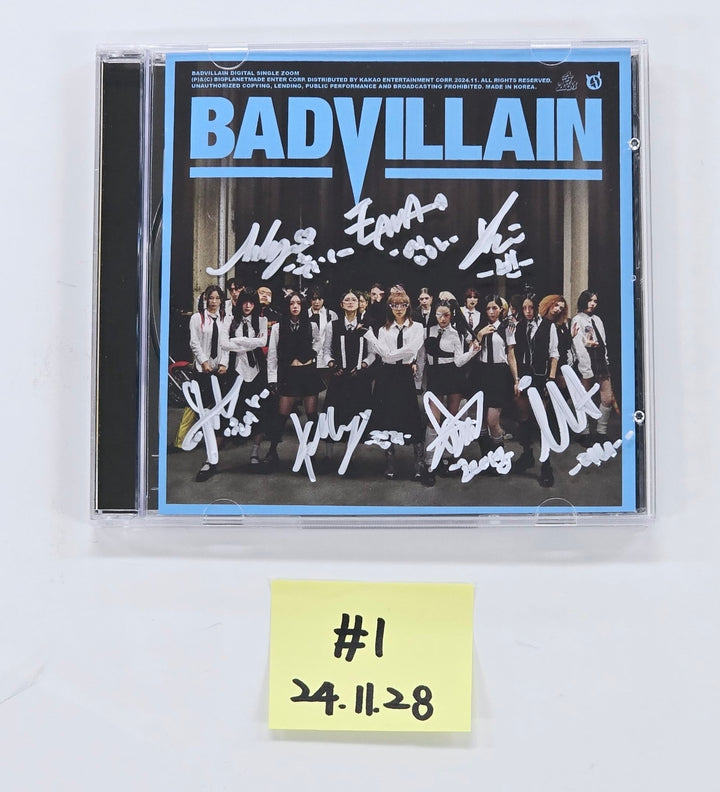 BADVILLAIN "OVERSTEP", Kep1er "TIPI-TAP", IZNA "N/a" - Hand Autographed(Signed) Album [24.11.28]