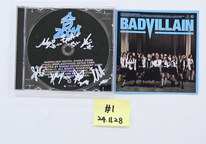 BADVILLAIN "OVERSTEP", Kep1er "TIPI-TAP", IZNA "N/a" - Hand Autographed(Signed) Album [24.11.28]