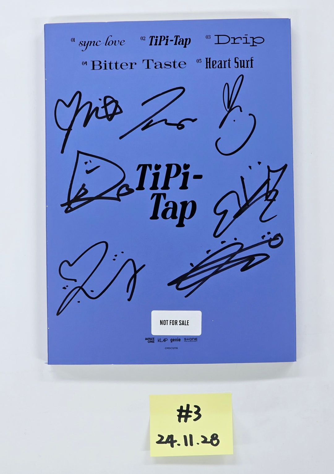 BADVILLAIN "OVERSTEP", Kep1er "TIPI-TAP", IZNA "N/a" - Hand Autographed(Signed) Album [24.11.28]