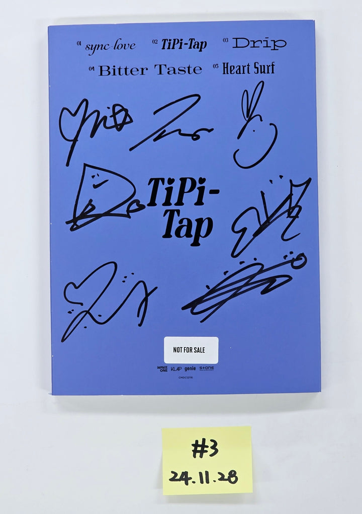 BADVILLAIN "OVERSTEP", Kep1er "TIPI-TAP", IZNA "N/a" - Hand Autographed(Signed) Album [24.11.28]