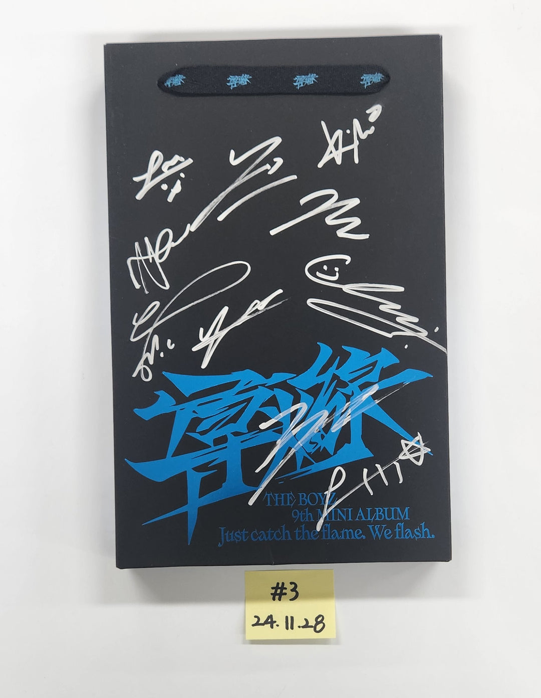 THE BOYZ "導火線", JAY B "Road Runner", A.C.E "PINATA", KYUHYUN "COLORS" - Hand Autographed(Signed) Album [24.11.28]