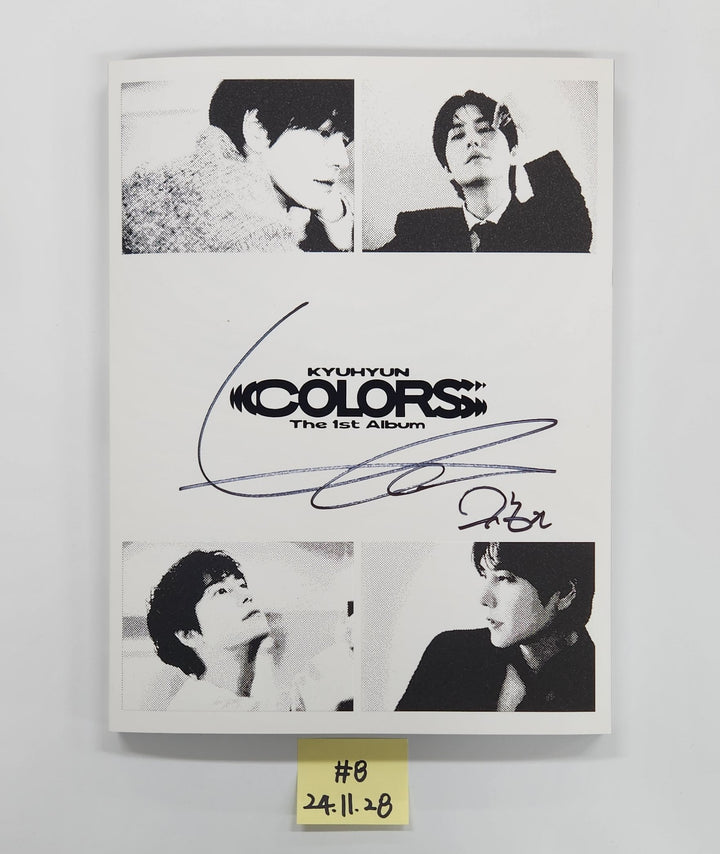 THE BOYZ "導火線", JAY B "Road Runner", A.C.E "PINATA", KYUHYUN "COLORS" - Hand Autographed(Signed) Album [24.11.28]