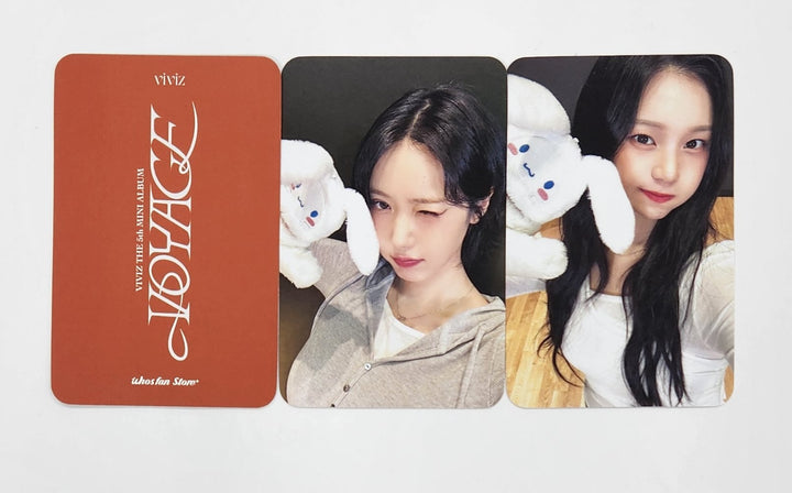 VIVIZ "VOYAGE" - Who's Fan Store Fansign Event Photocard Round 2 [24.11.28]