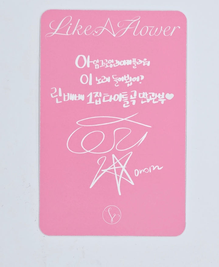 IRENE (Of Red Velvet) "Like A Flower" - Official Photocard [Photo Book Ver.] [24.11.28]