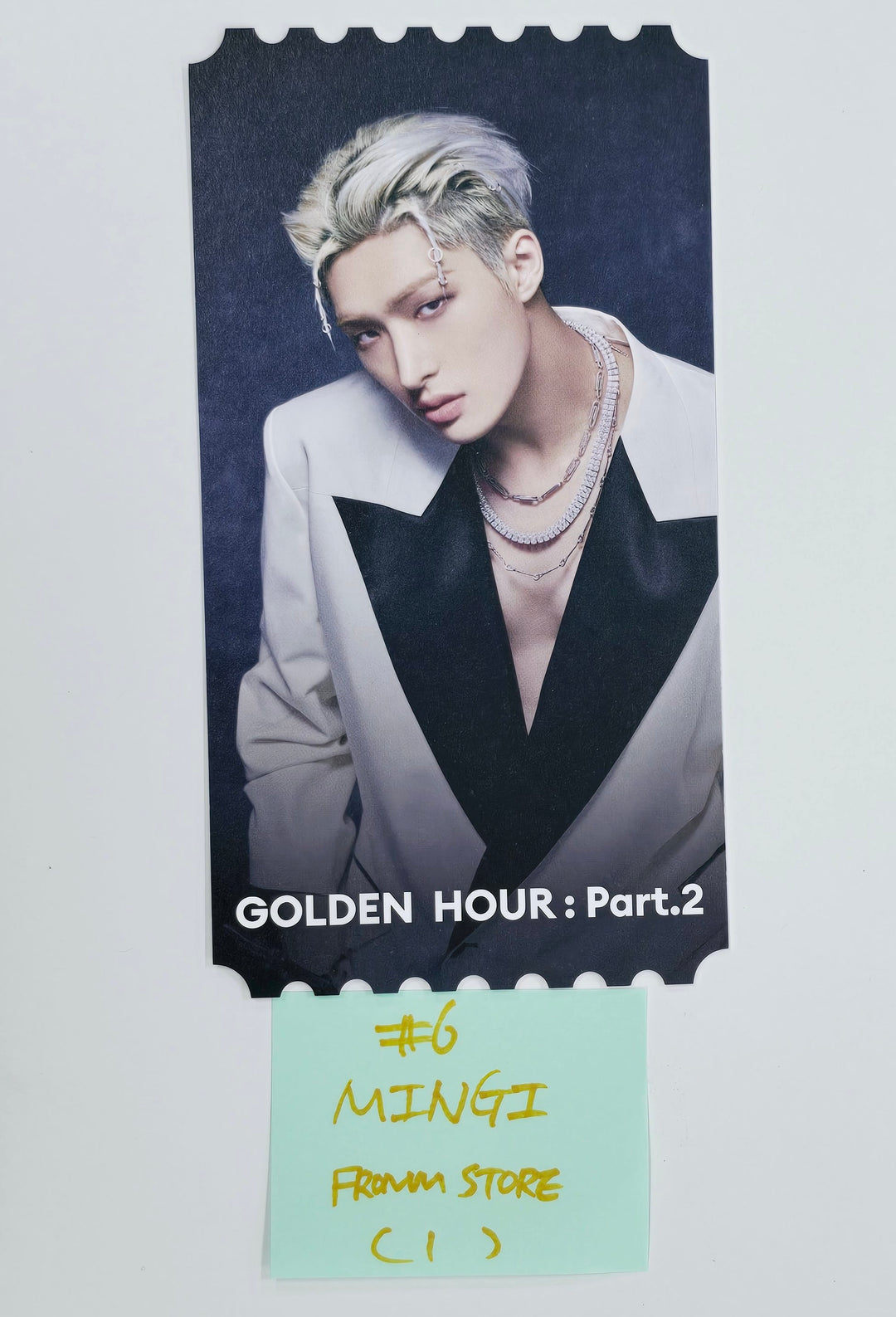 Ateez "GOLDEN HOUR : Part.2" - Fromm Store Pre-Order Benefit Photo Ticket [24.11.28]