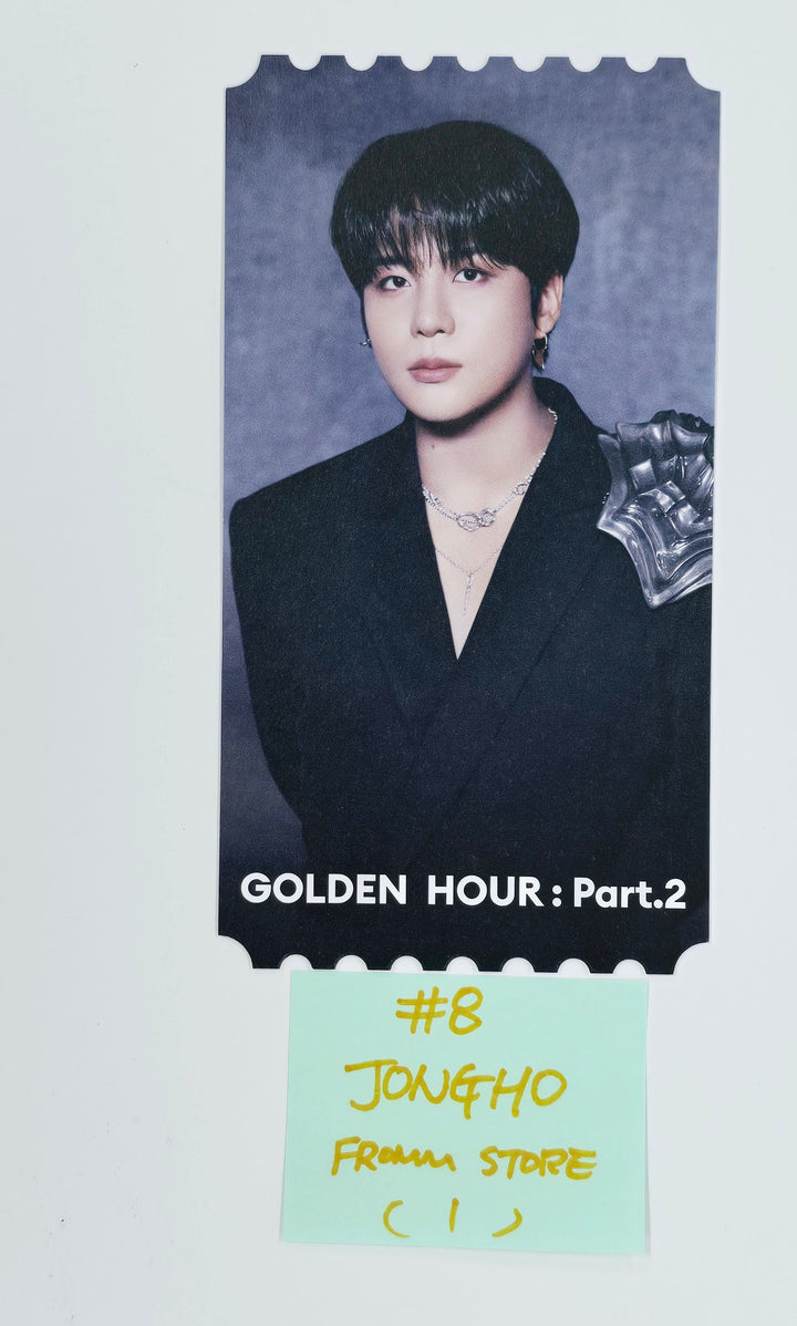 Ateez "GOLDEN HOUR : Part.2" - Fromm Store Pre-Order Benefit Photo Ticket [24.11.28]