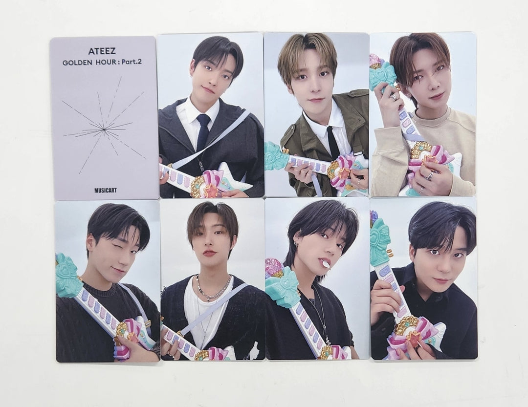 Ateez "GOLDEN HOUR : Part.2" - Music Art Fansign Event Photocard [Digipack Ver.] [24.11.29]