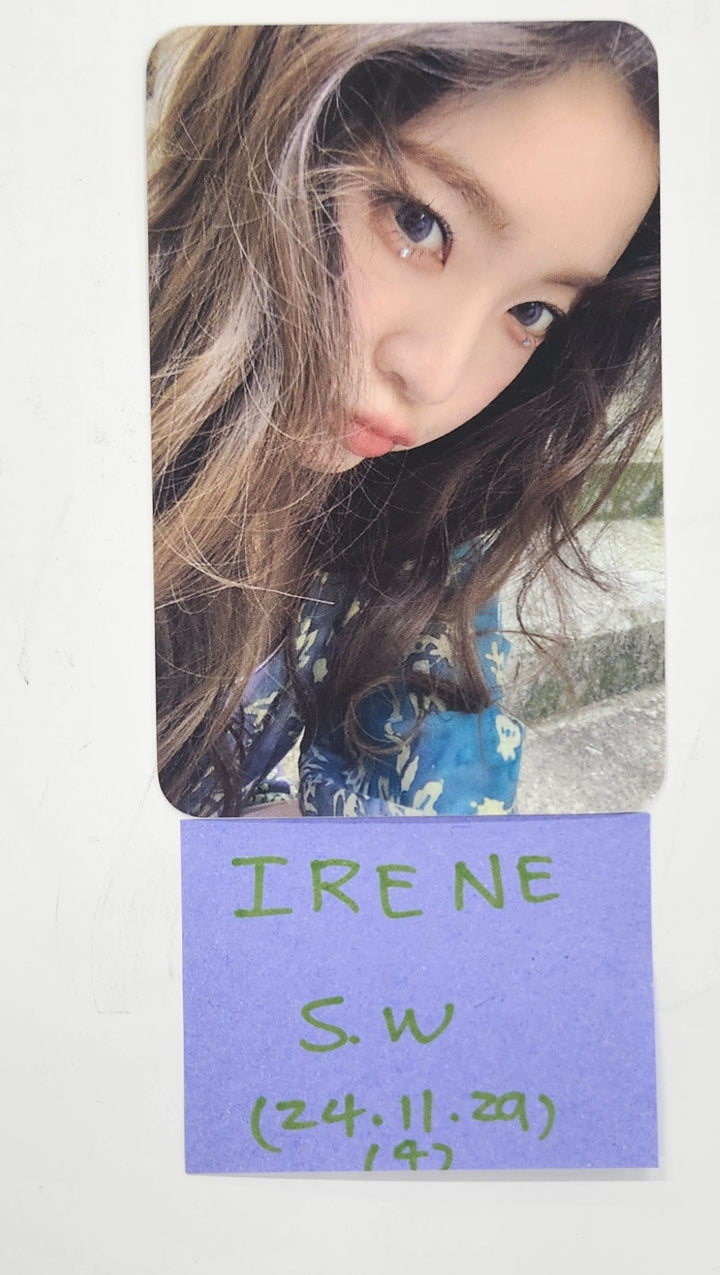 IRENE (Of Red Velvet) "Like A Flower" - Soundwave Pre-Order Benefit Photocard [24.11.29]