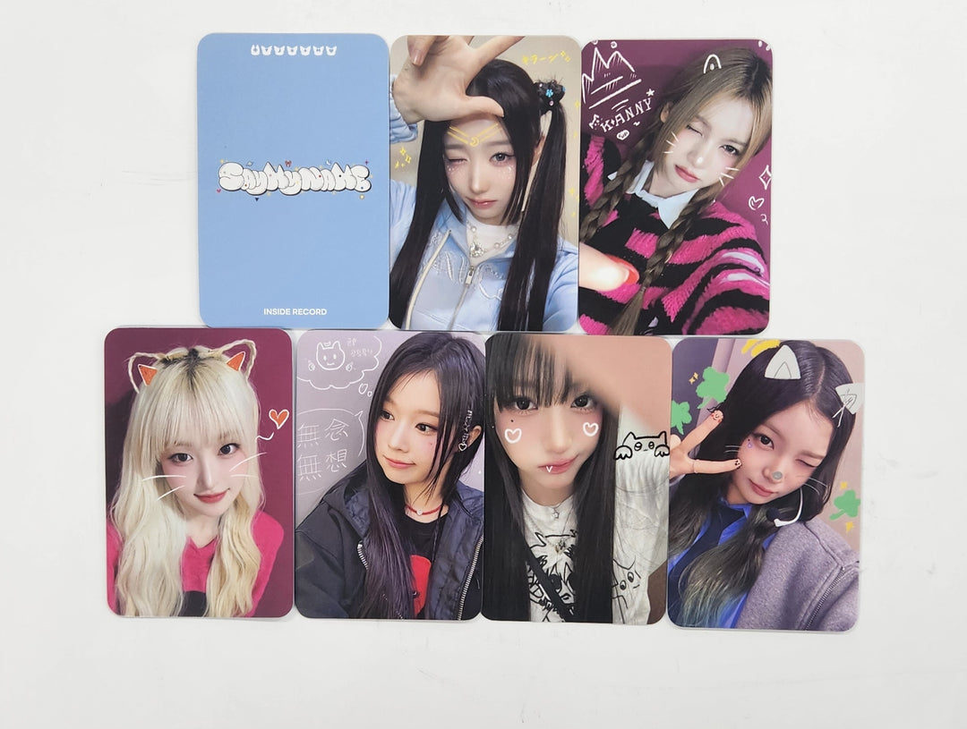 SAY MY NAME "SAY MY NAME" - Inside Record Fansign Event Photocard Round 4 [24.11.29]