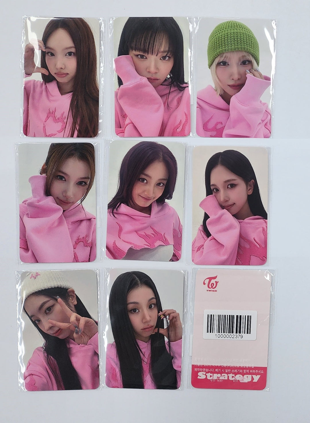 TWICE "STRATEGY" - JYP SHOP MD Event Photocard [24.12.6]