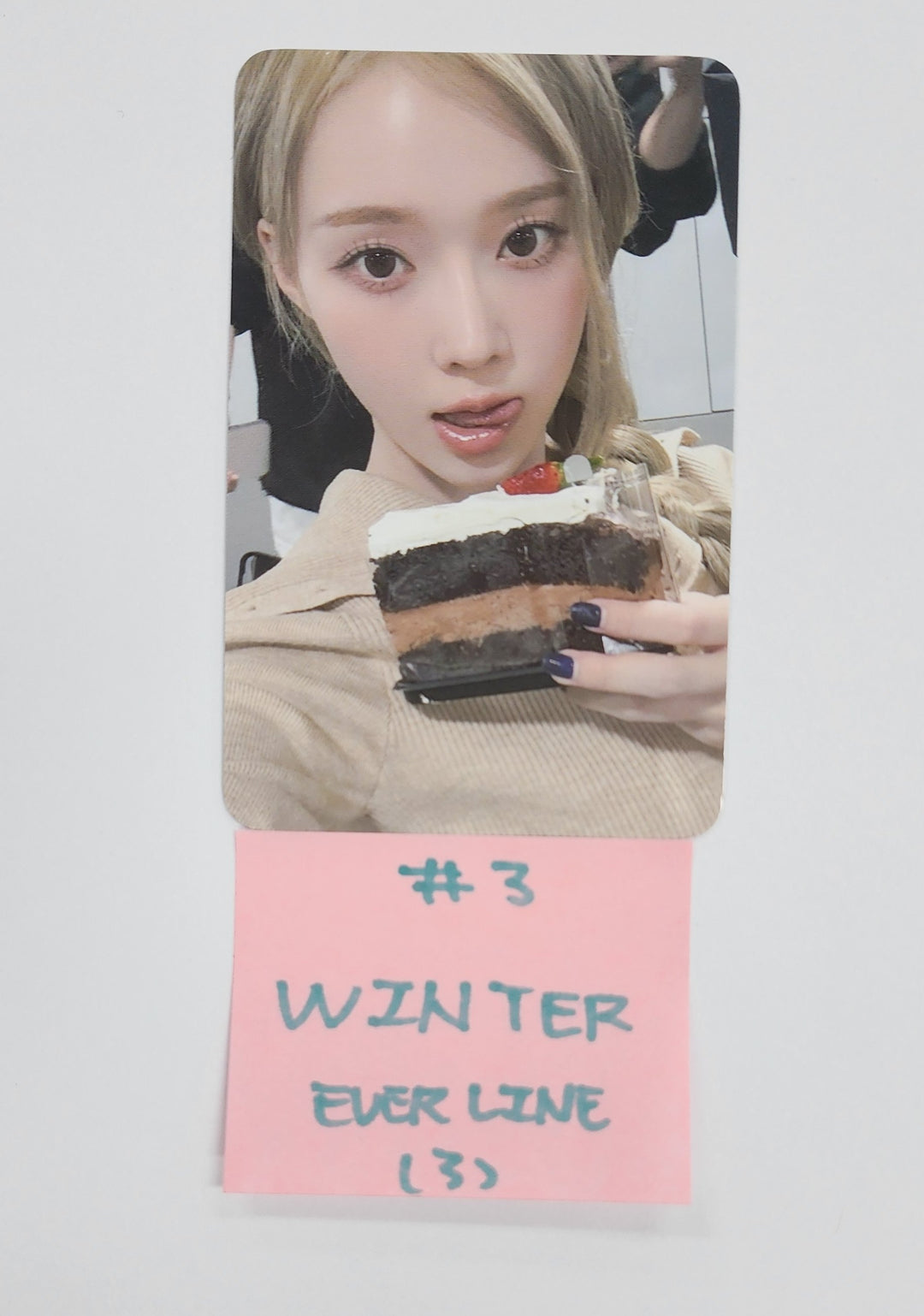 Aespa "Whiplash" - Everline Fansign Event Photocard [24.12.6]