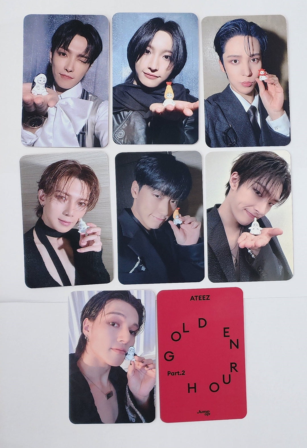 Ateez "GOLDEN HOUR : Part.2" - Jump Up Fansign Event Photocard [Digipack Ver.] [24.12.6]