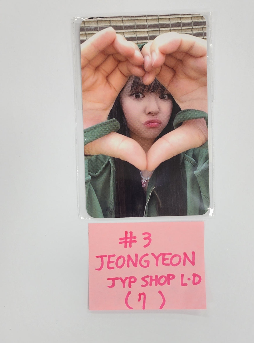 TWICE "STRATEGY" - JYP SHOP Lucky Draw Event Photocard [24.12.6]