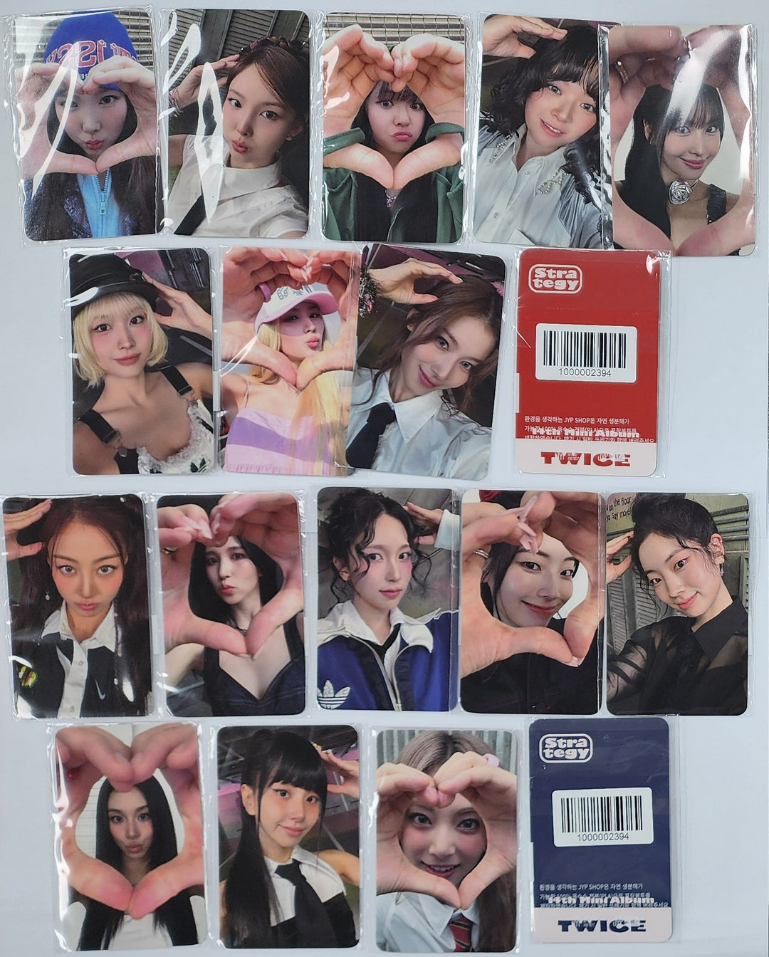 TWICE "STRATEGY" - JYP SHOP Lucky Draw Event Photocard [24.12.6]