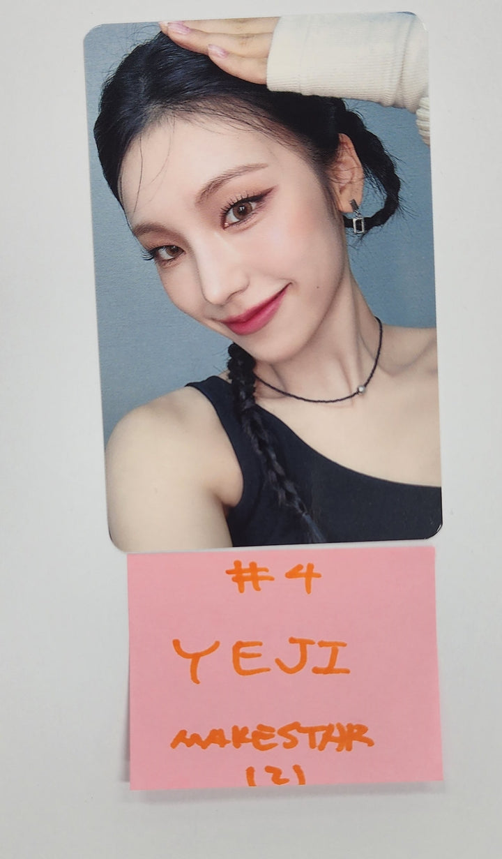 ITZY "Gold" - Makestar Fansign Event Photocard Round 8 [24.12.6]