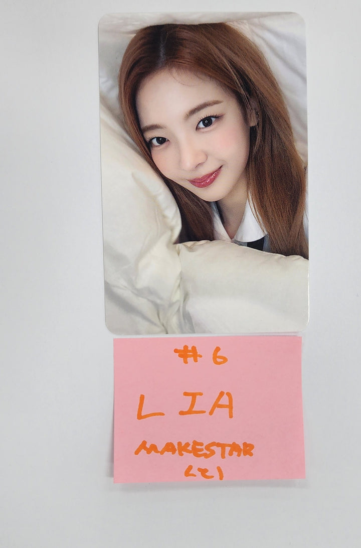 ITZY "Gold" - Makestar Fansign Event Photocard Round 8 [24.12.6]