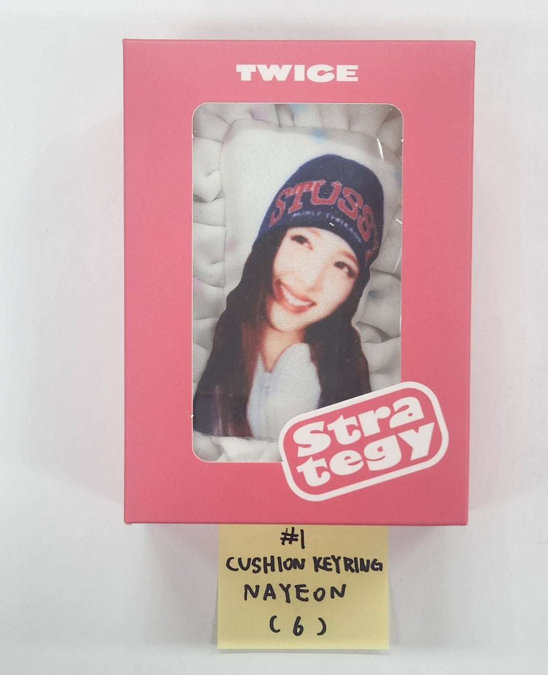 TWICE "STRATEGY" - Official MD [CUSHION KEYRING, TINCASE PHOTOCARD SET, LONG SLEEVE T-SHIRT, MAGNETIC CARD WALLET, LOGO KEYRING, POWER BANK, LOVELY HAIR CLIP, LOVELY PLUSH BABY OUTFIT] [24.12.6]