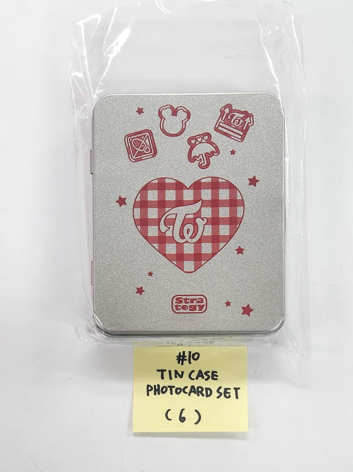 TWICE "STRATEGY" - Official MD [CUSHION KEYRING, TINCASE PHOTOCARD SET, LONG SLEEVE T-SHIRT, MAGNETIC CARD WALLET, LOGO KEYRING, POWER BANK, LOVELY HAIR CLIP, LOVELY PLUSH BABY OUTFIT] [24.12.6]