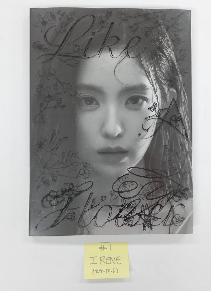 IRENE (Of Red Velvet) "Like A Flower" - Hand Autographed(Signed) Promo Album [24.12.6]