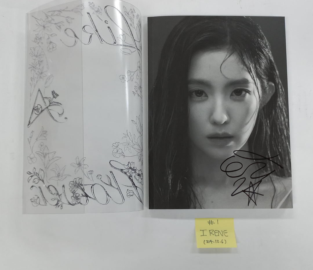 IRENE (Of Red Velvet) "Like A Flower" - Hand Autographed(Signed) Promo Album [24.12.6]