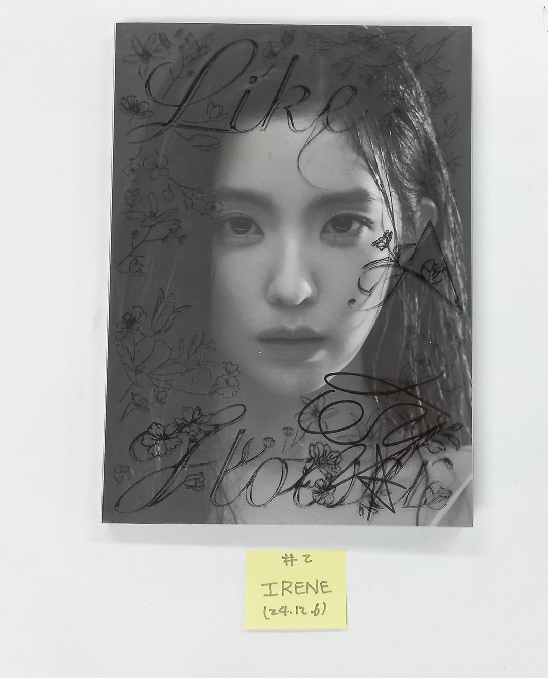 IRENE (Of Red Velvet) "Like A Flower" - Hand Autographed(Signed) Promo Album [24.12.6]