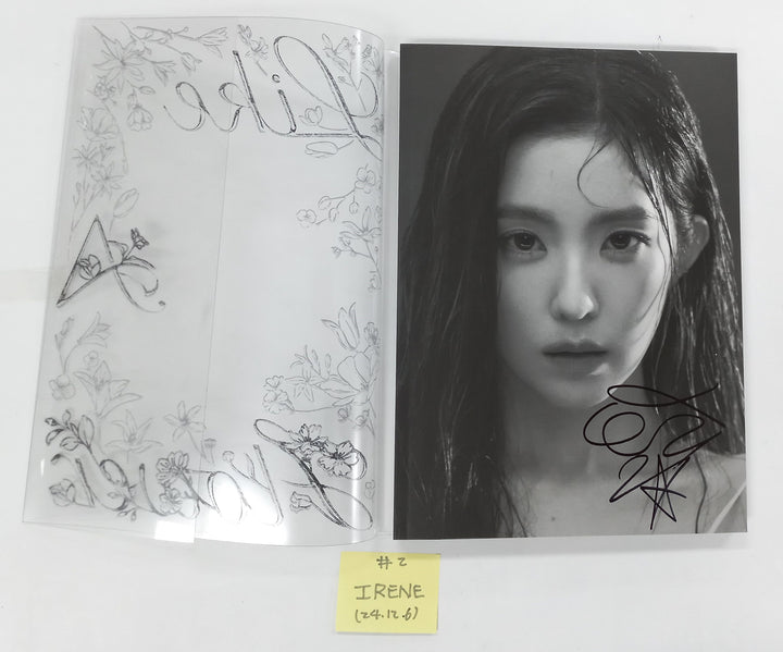 IRENE (Of Red Velvet) "Like A Flower" - Hand Autographed(Signed) Promo Album [24.12.6]