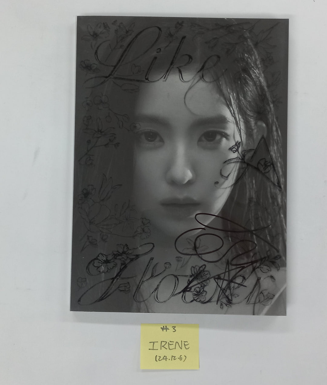 IRENE (Of Red Velvet) "Like A Flower" - Hand Autographed(Signed) Promo Album [24.12.6]