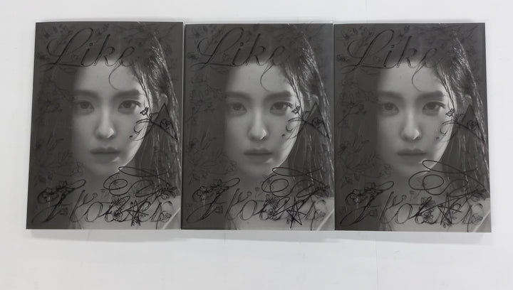 IRENE (Of Red Velvet) "Like A Flower" - Hand Autographed(Signed) Promo Album [24.12.6]