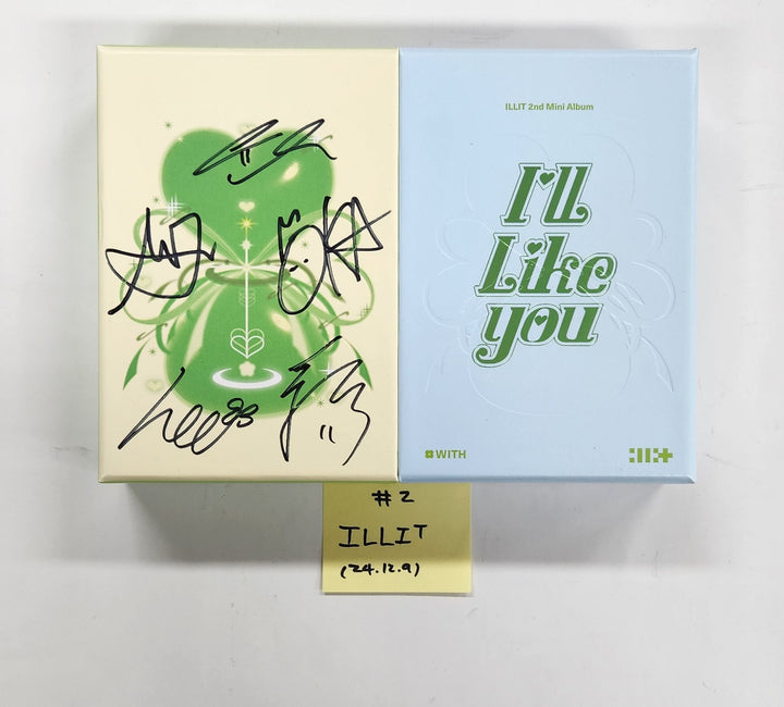 ILLIT "I’LL LIKE YOU" - Hand Autographed(Signed) Mwave Event Album [24.12.9]