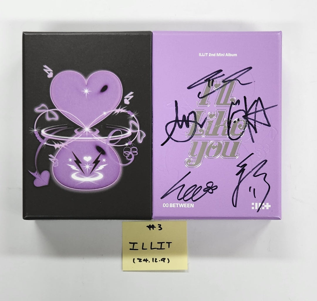 ILLIT "I’LL LIKE YOU" - Hand Autographed(Signed) Mwave Event Album [24.12.9]