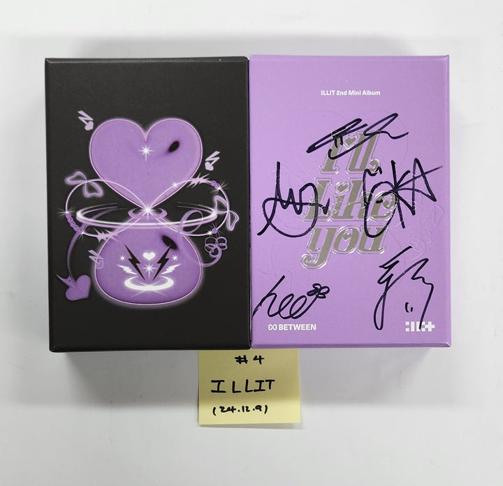 ILLIT "I’LL LIKE YOU" - Hand Autographed(Signed) Mwave Event Album [24.12.9]