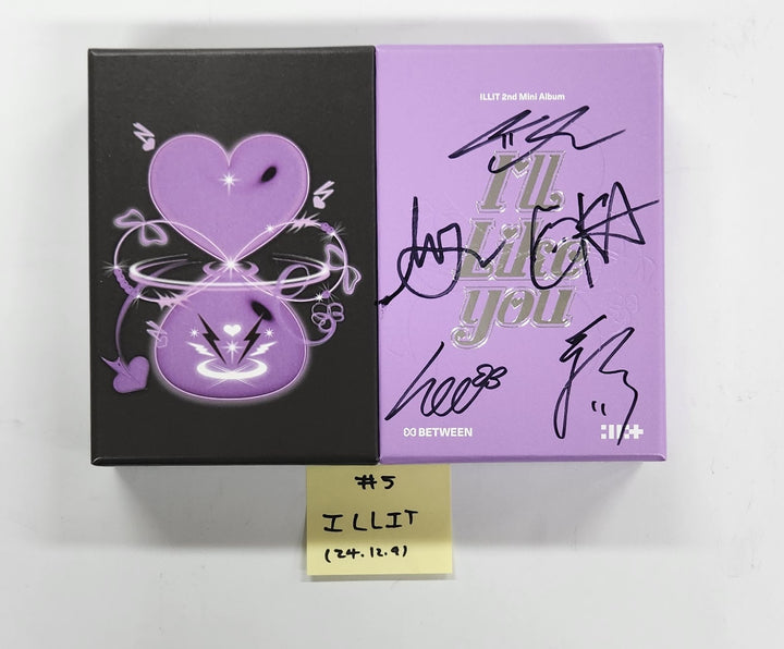 ILLIT "I’LL LIKE YOU" - Hand Autographed(Signed) Mwave Event Album [24.12.9]